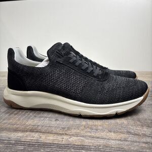 Florsheim Men's 10.5 Satellite Knit Slip-On Sneaker 14422-410 Black‎ Knit NEW